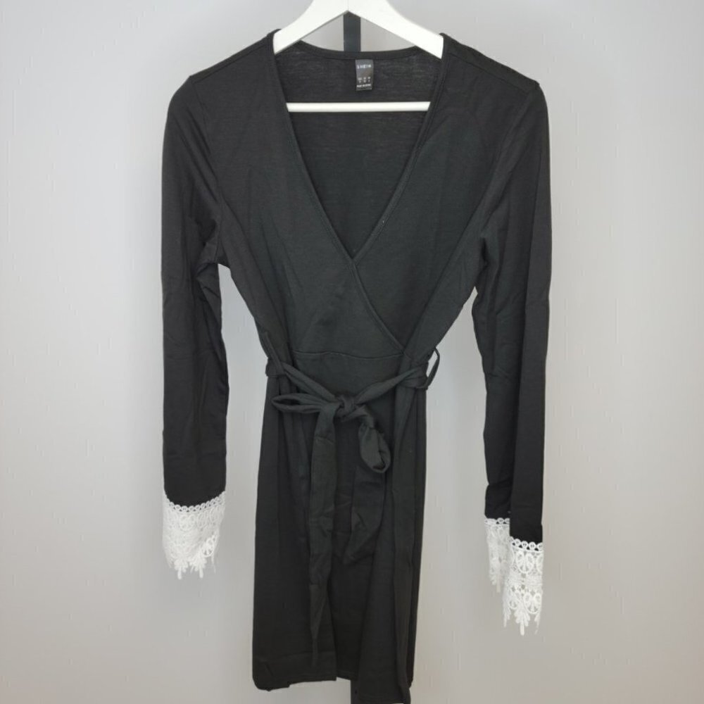 SHEIN Bell Sleeve Dress